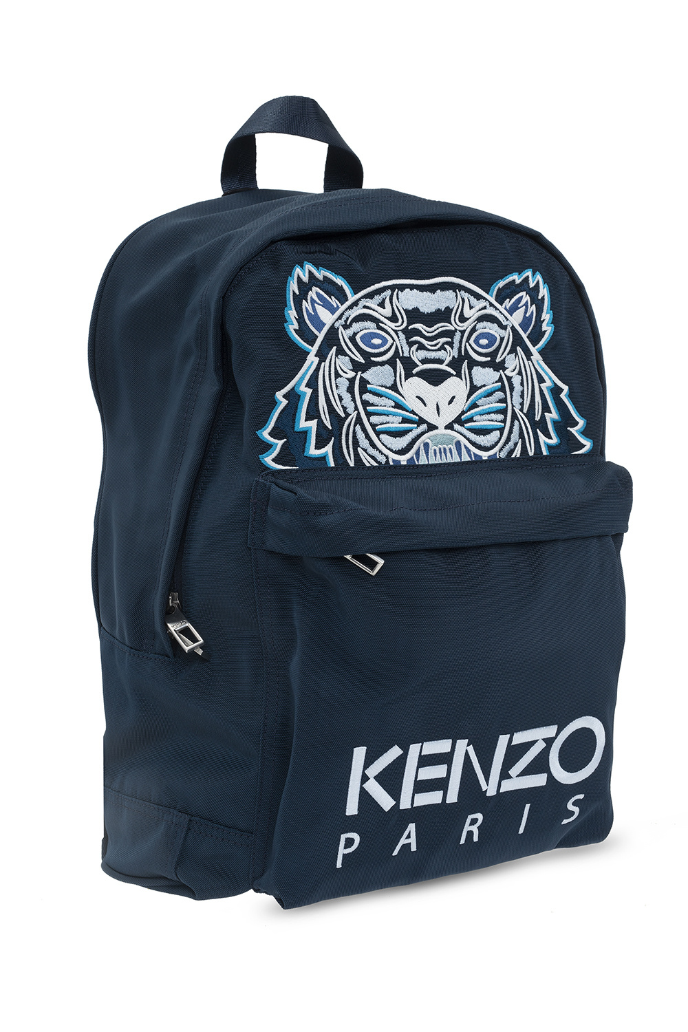 Buy KENZO NAVY BLUE GRAPHIC LETTERING CLUTCH BAG